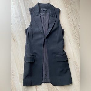Alexander wang vest blazer size 2